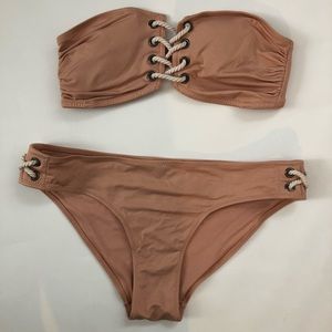 H&M 2pic Swim Cheeky Size 6